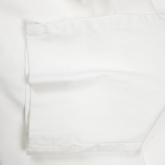 Talbots Curve White Cotton Pants Sz 6 - Picture 7 of 12